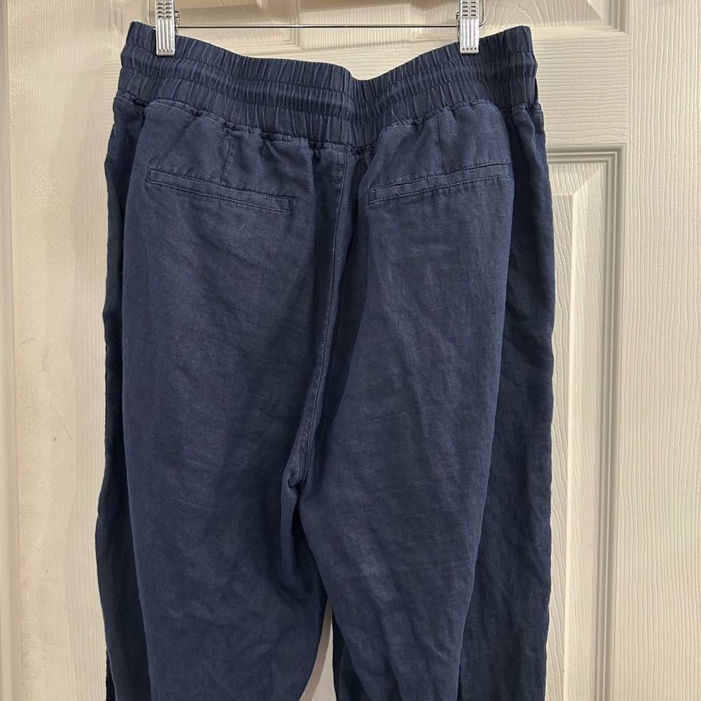Quince Wide Leg Linen Pants - Picture 8 of 8